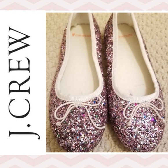 J. Crew Other - 💝HP💝 J. Crew Girl's Glitter Flat Kids